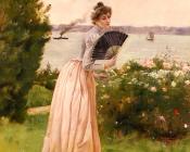 阿尔弗雷德 史蒂文斯 : The Lady with the Fan